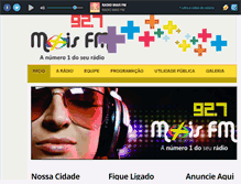 Tablet Screenshot of maisfmcarangola.com.br